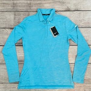 Nike Gold Women’s Dri Fit Colored Long Sleeve Tee